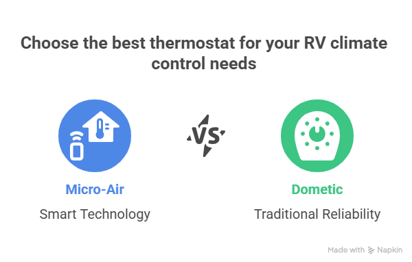 Choose the Best Thermostat For Your RV Climate Control Needs